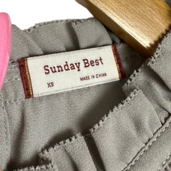 Sunday Best Raleigh Flounce Sleeveless Dress Size XS - Picture 8 of 9